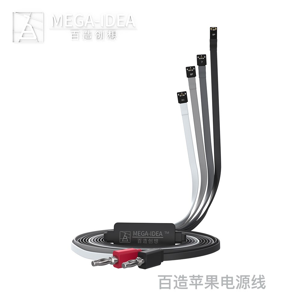 Qianli strømforsyningstestkabel til iphone xs max  x 8g 8p x 7g 7p 6s 6sp 6g 6p dc power control wire testlinje til android: Style a til iphone