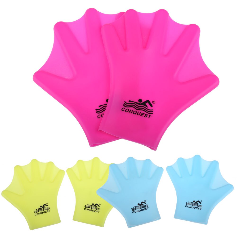 Frosch handschuh Schwimmen Tragen Silizium Schwimmen Tauchen Schwimmhäute Handschuhe Erwachsene Frosch Finger Flosse Tauchen Hand Erwachsenen Handschuh