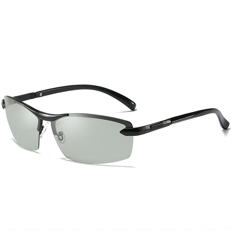 Klassieke Vierkante Nachtzicht Bril Mannen Gepolariseerde Lens Meekleurende Brillen Rijden Bril Voor Drivers Anti-Glare Mannen/Vrouwen: brack