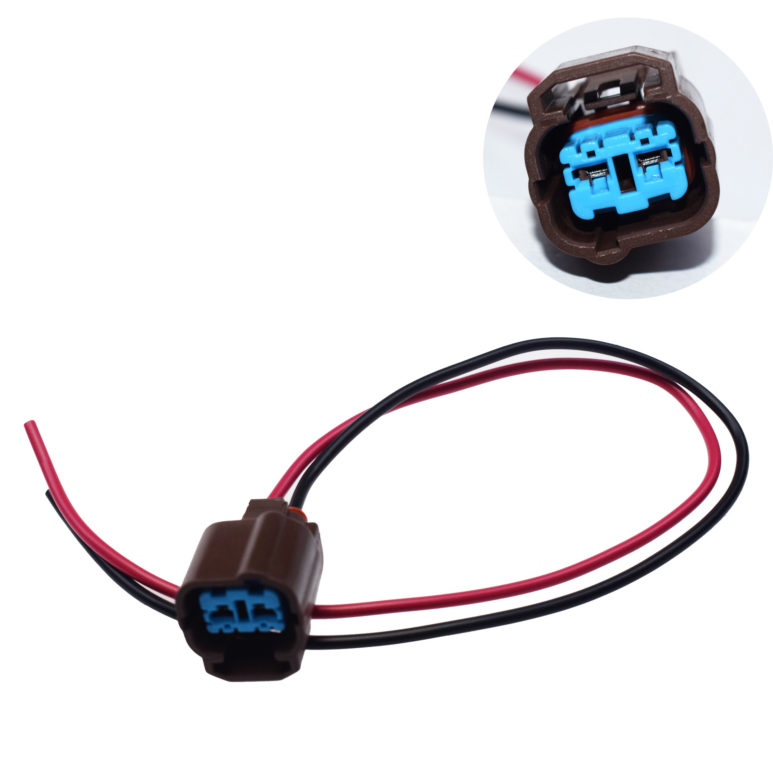 IAT Intake Air Temperature Sensor Vent Shut / FUEL CANISTER PURGE Solenoid Valve Connector Harness Plug For Honda Civic Accord: Brown X1