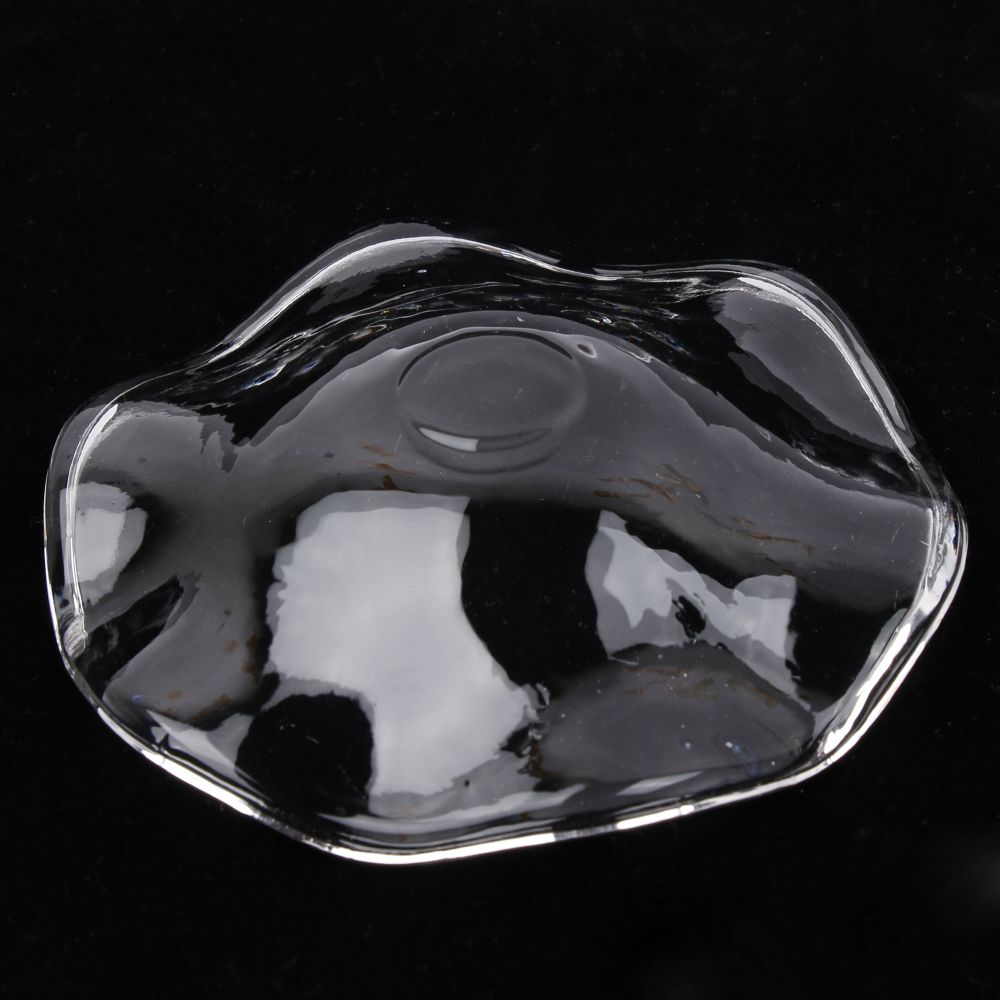 1Pcs Clear Replacement Aroma Glass Dish For Electric Fragrance Diffuser Lamp Oil Dish Multifunction Incense Burners Holder 85mm