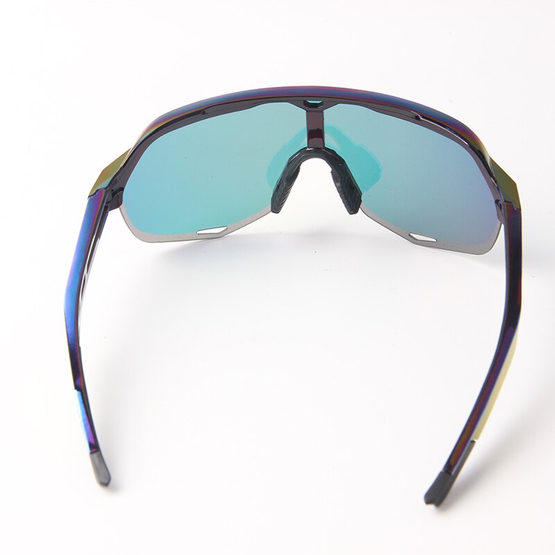 Outdoor Cycling 100 s2 occhiali da sole da uomo bici occhiali Anti-UV moto sport Mountain Bike UV400 Set di occhiali fotocromatici