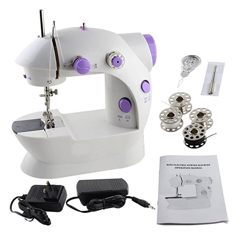 Machines Needlework Sewing Mini Stitch Sew Portable Cordless Clothes Handheld Fabrics Electrec Sewing Machine Stitch Set