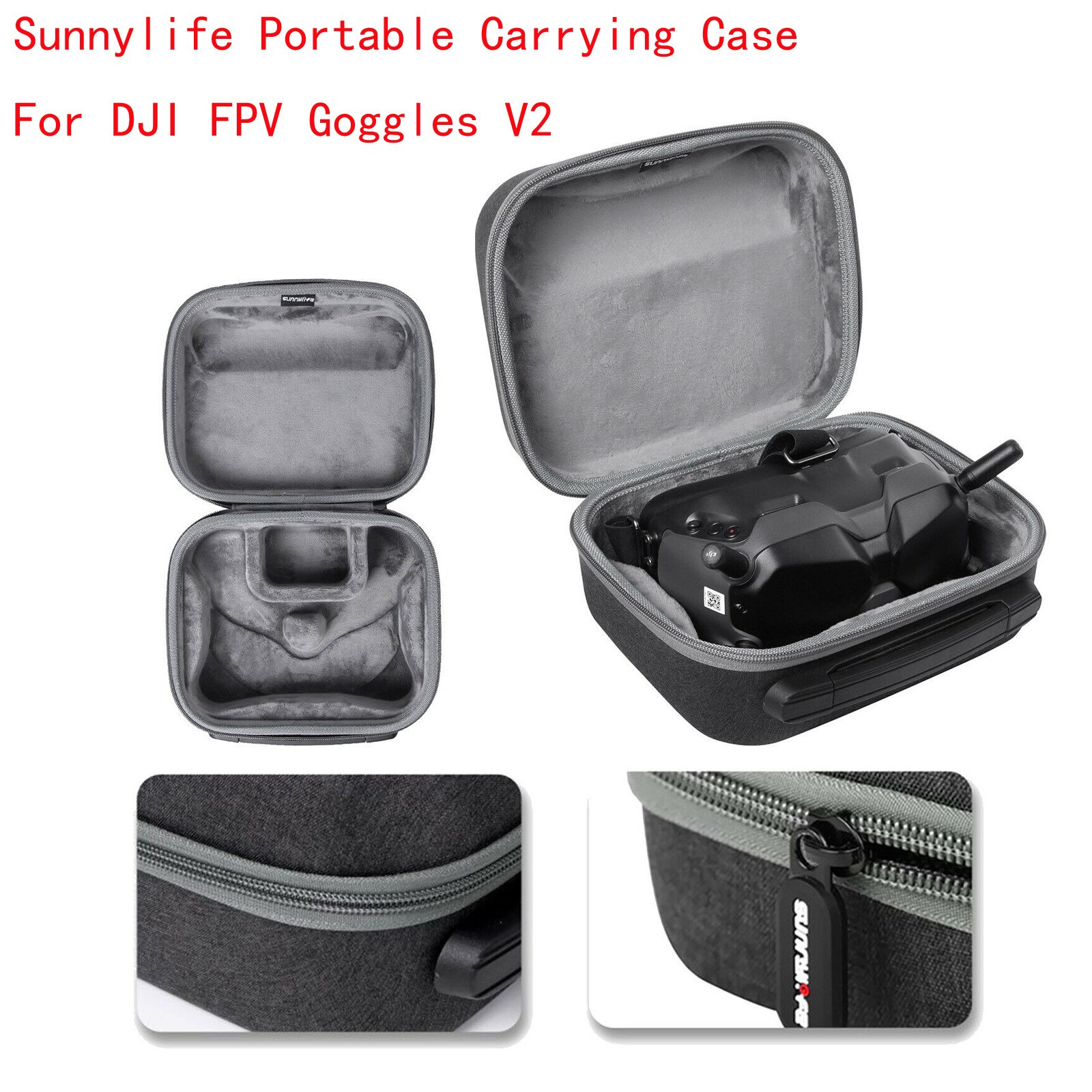 FPV Backpack waterproof bag DJI V2 Flying glasses Handle Carrying Case Storage Handle Bag Box For DJI FPV Goggles V2 Glasses