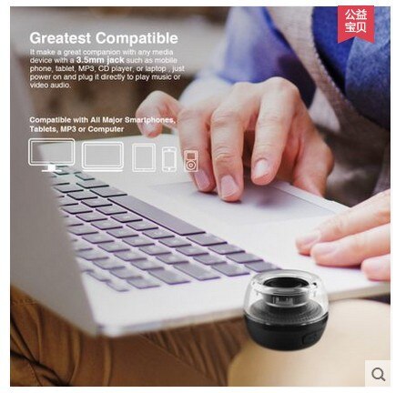 Leadsound Mini in-line phone speaker Portable external amplifier speaker for xiaomi iPhone iPad Tablet PC