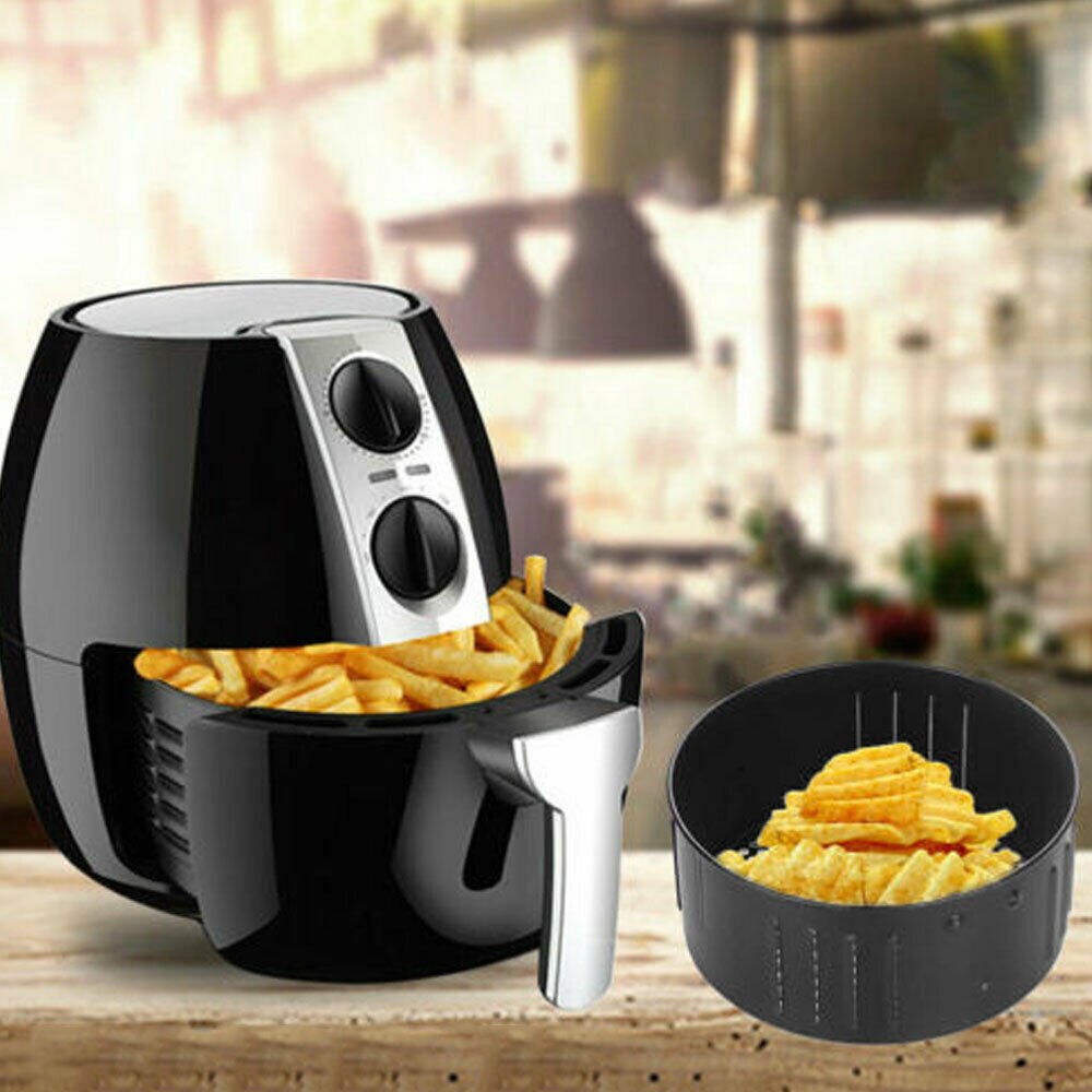Cesta antiadherente de repuesto para freidora de aire cesta de accesorios antiadherente de para aceite de cocina, tostado, utensilios de cocina para alimentos saludables