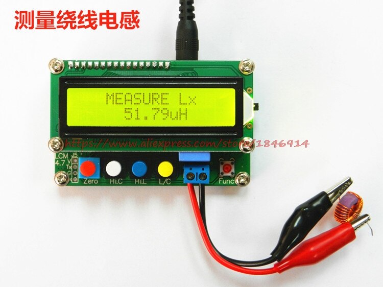 LC100-A fully functional LC table, inductance table, capacitance table, LC meter