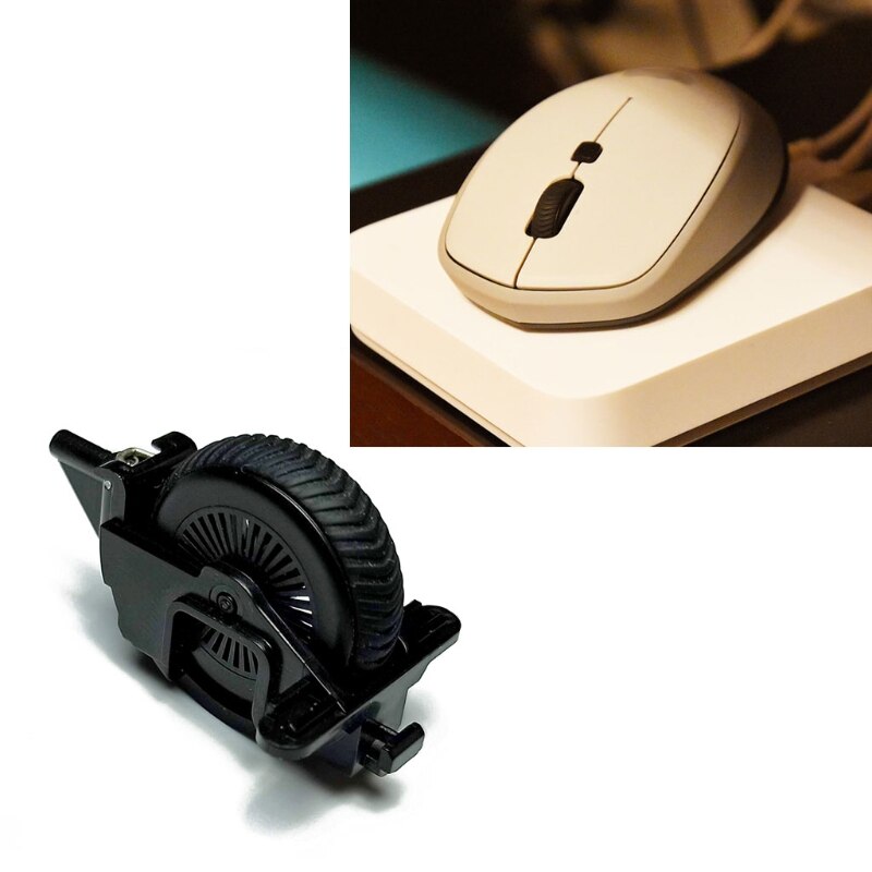DXAB Replacement Mouse Pulley Scroll Wheel Roller for logitech M336 / M337 Wireless Mouse Repair Parts (Black)