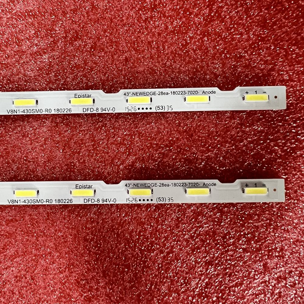 Led baggrundsbelysning til samsung  ue43 nu 7199u ue43 nu 7195u ue43 nu 7192u ue43 nu 7190u ue43 nu 7190s ue43 7170u ue43 2 nu 7140u ue43 nu 7125k