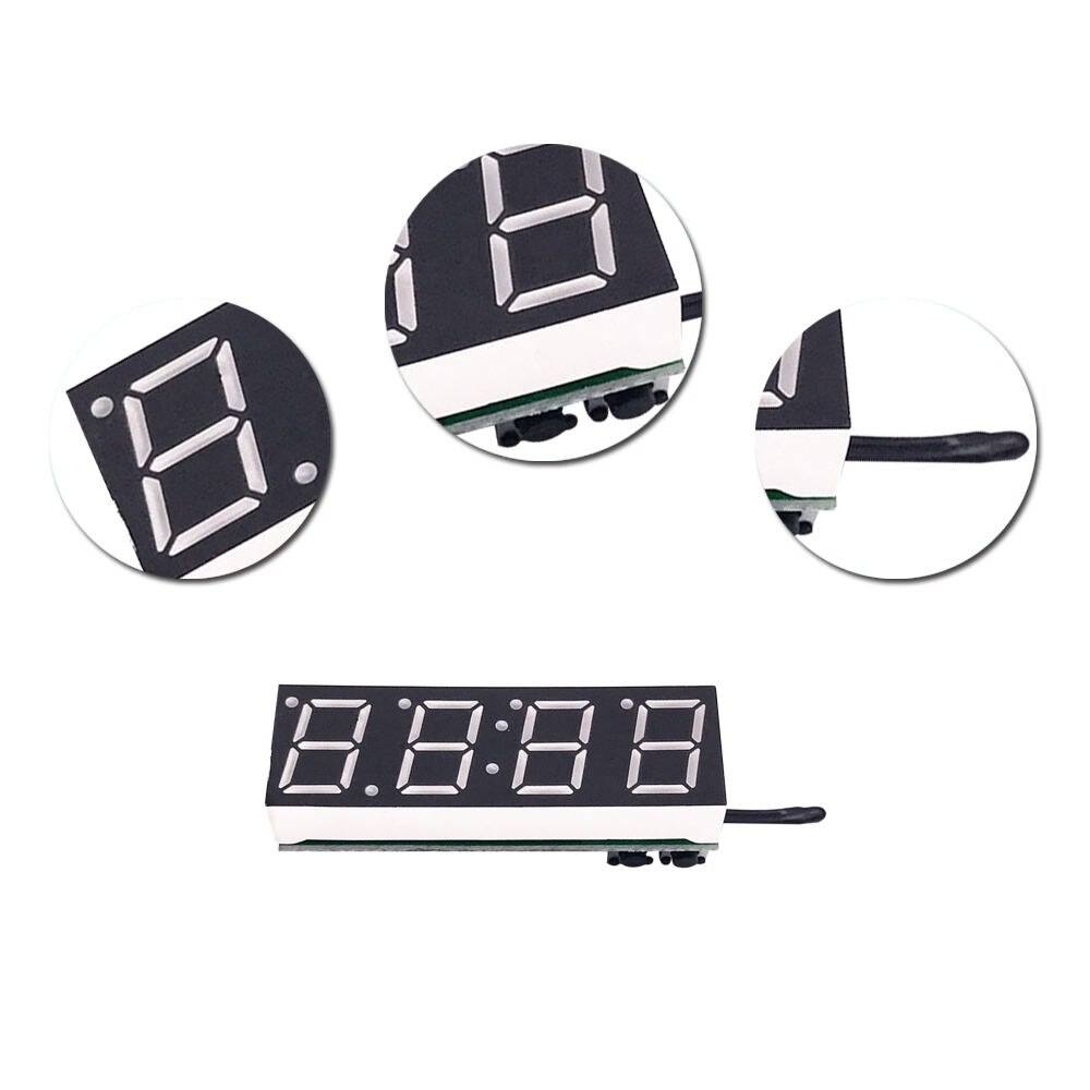 Modulo Orologio Digitale 3 In 1 LED &ndash; DS3231SN &ndash; Alta Precisione Con Temperatura E Tensione