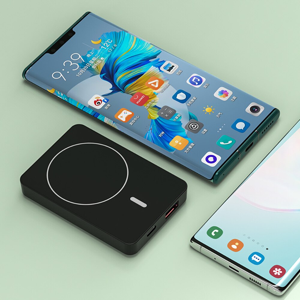 Magsafe magnetic wireless power bank 15W two-way fast charging power bank
