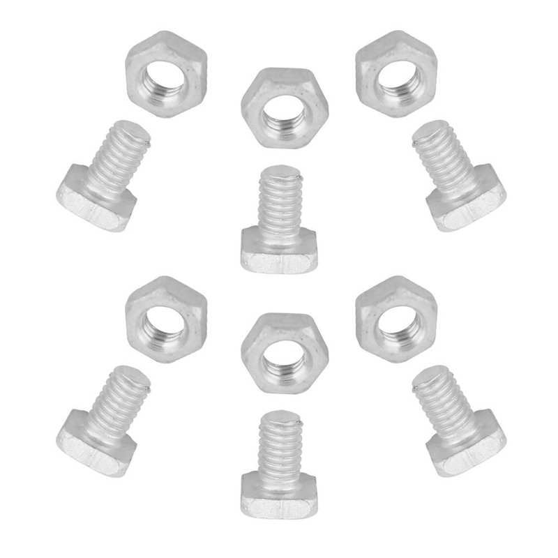Agriculture Greenhouse 50PCS Aluminium Nuts + 50PCS Bolts Tool Accessory Set For Greenhouse Accessories hydroponics