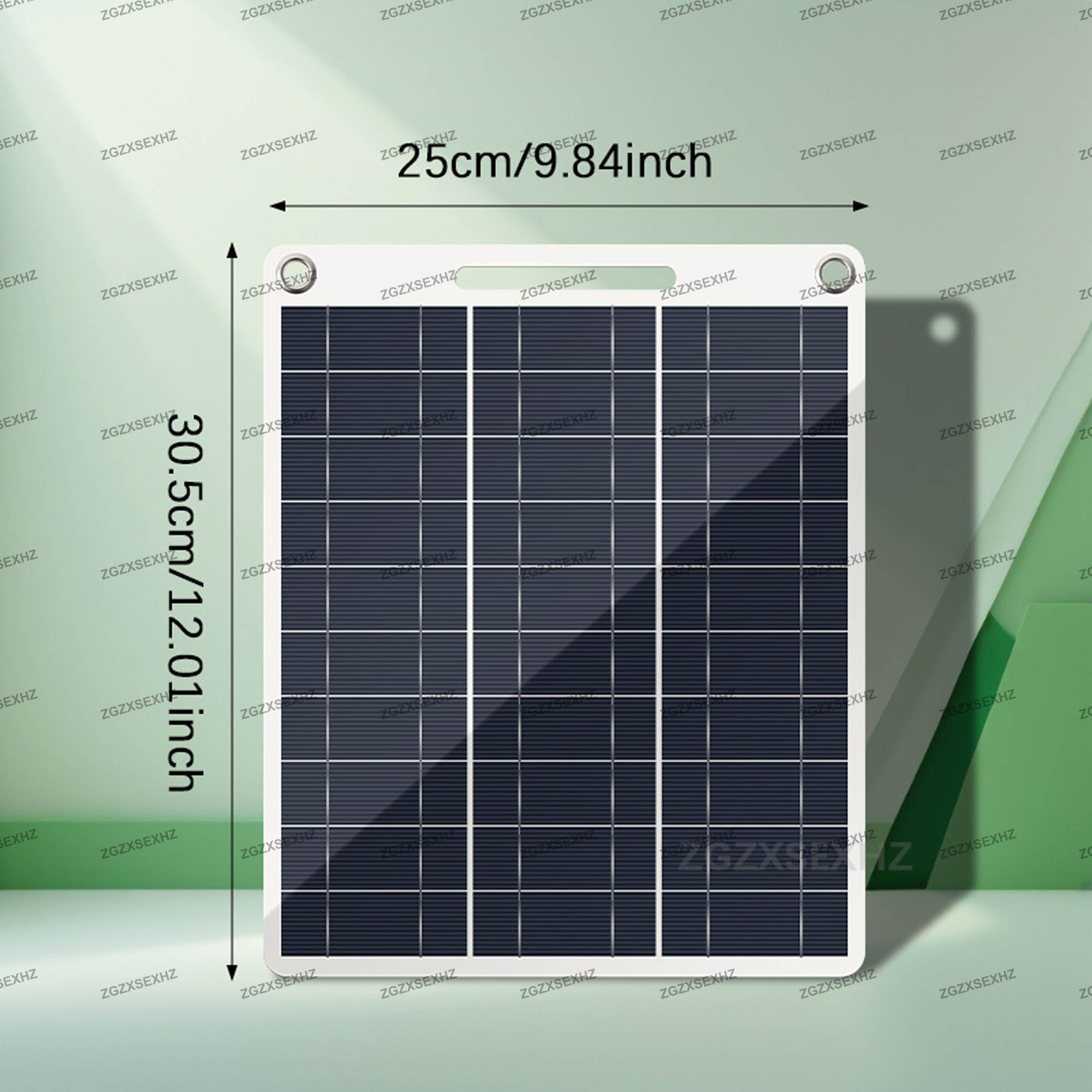 5v wodoodporne panele słoneczne, przenośna ładowarka słoneczna z dwoma portami usb, do ładowania ogniw słonecznych na kempingu