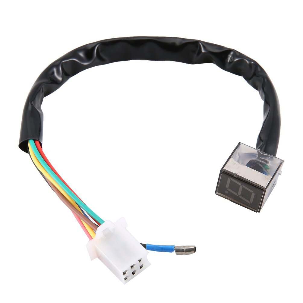 Universal Durable LED Digital Gear Indicator Motorcycle Display Shift Lever Sensor Replacement Supplies Parts
