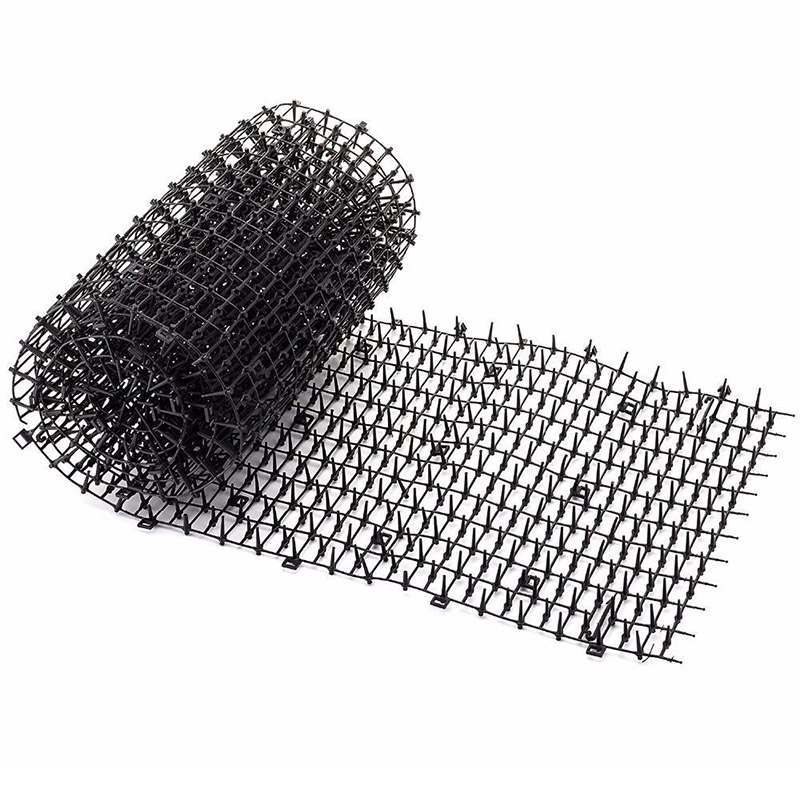 Tapis de table Anti-chat de jardin HYD88 | Tapis en plastique, 2m HYD88, protège chat de jardin, protection contre les pierreries