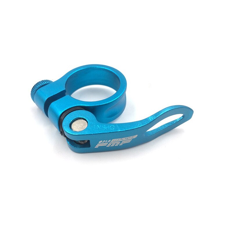 31.8mm 34.9mm cykelstole klemmer aluminiumslegering klemmer quick release mtb mountain lock cykeldele sadelpind klip