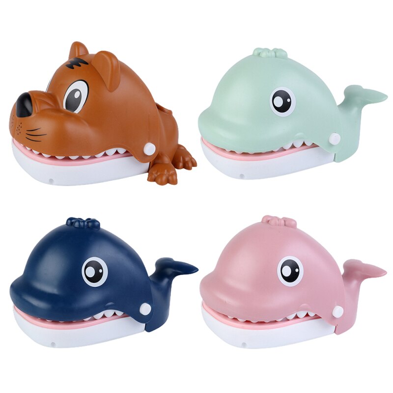 Creatieve Kleine Size Dier Tijger/Walvis Mond Tandarts Bite Finger Game Hand Bijten Speelgoed Novelty Gags Speelgoed Voor kids Play Fun