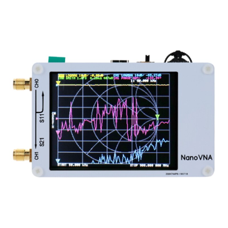 NanoVNA Antenne Analyzer Vektor Netzwerk Analyzer Kurzwelligen MF HF VHF