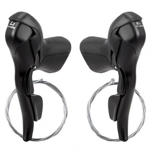 Levier de frein for dérailleur de vélo 2x7, 2x8, 2x9 ou 2x10