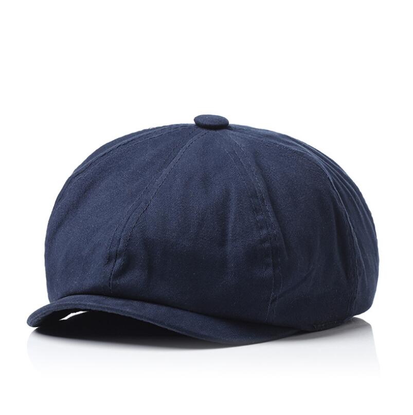 Sombrero de boina Peaky Blinders para hombre y mujer, gorra de artista, gorro octagonal Vintage de espiga, sombrero de calabaza informal para mujer: 3