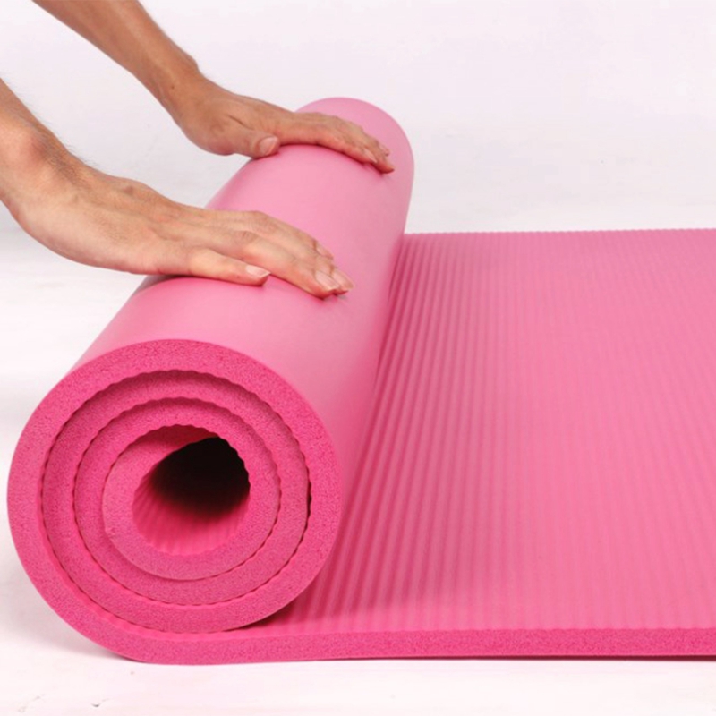 Thick Non-Slip Yoga Mat High-Density Sports Fitness Mat Home Sports Pilates Mat Gymnastics Exercise Gymnastics
