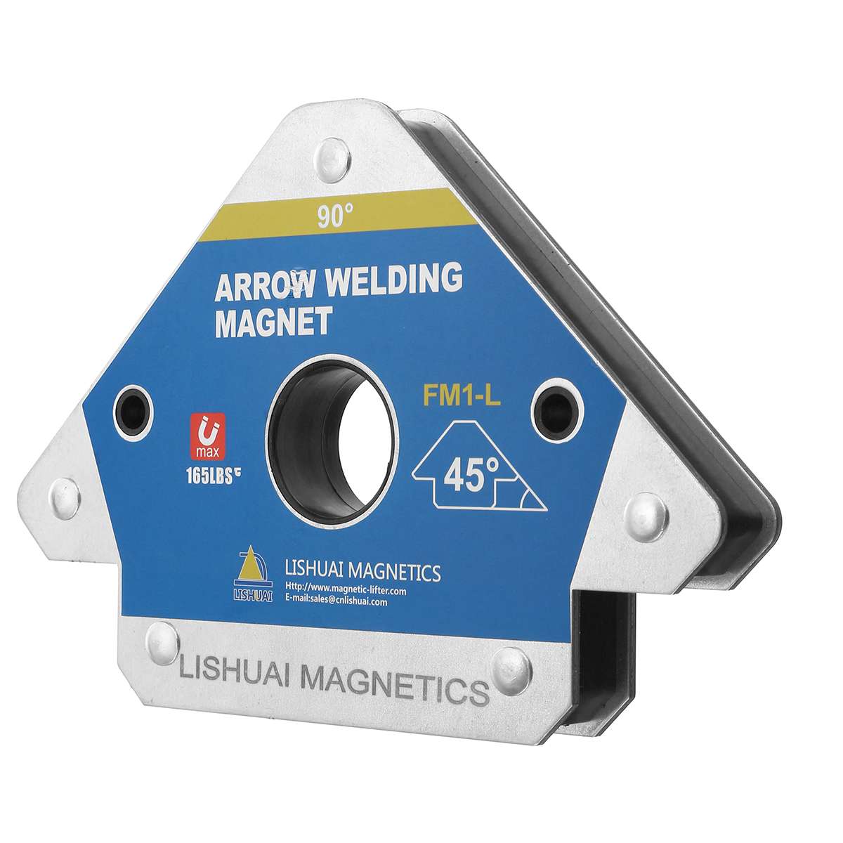 2/4PCS Arrow Strong Magnet Weld Holders Magnetic Welding Fixer Angle Soldering Positioner 55LBS 110LBS 165LBS: 1pcs FM1 L