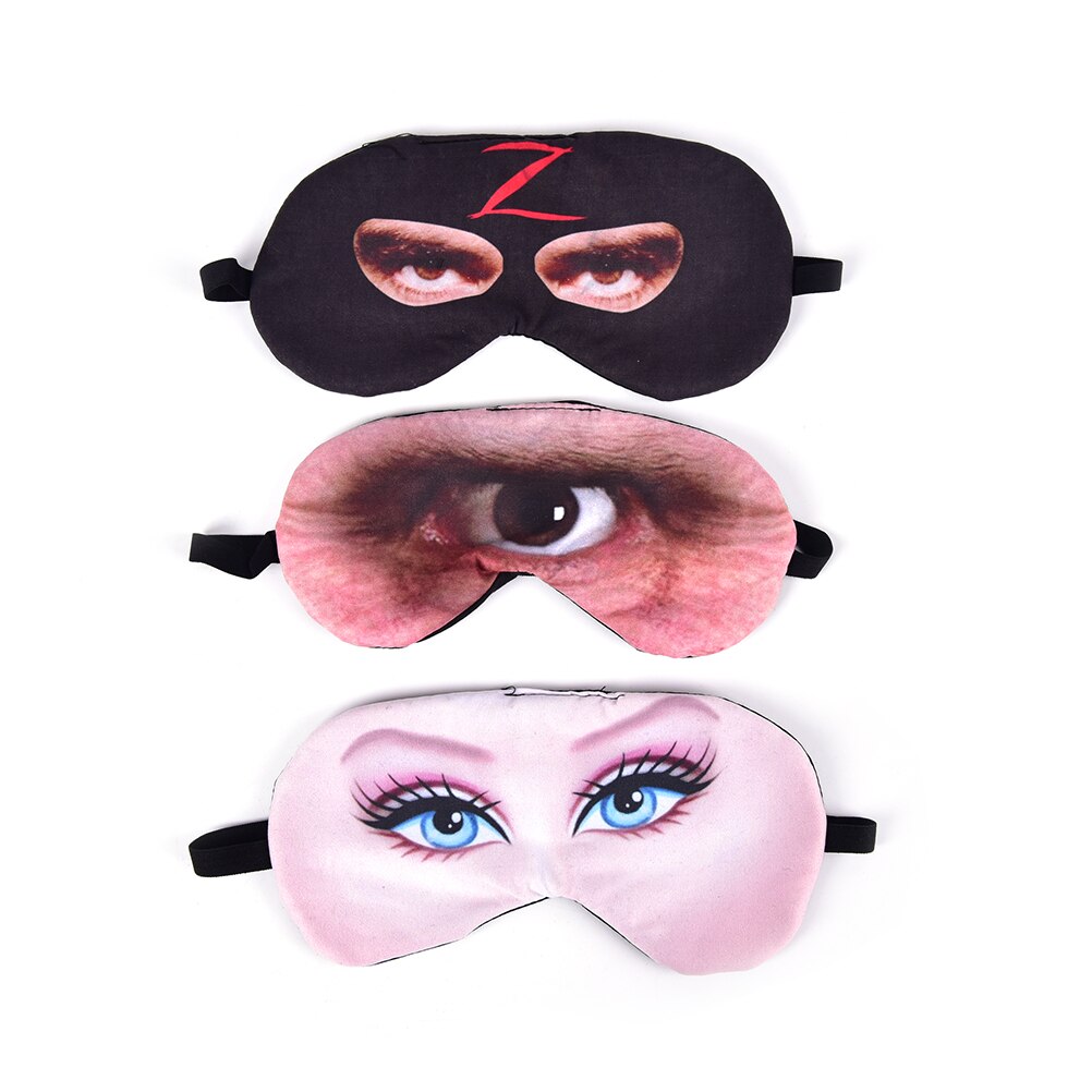 1Pcs Soft 3D Sleep Mask Natural Sleeping Eye Mask Eyeshade Cover Shade Eye Patch Women Men Portable Blindfold Travel Eyepatch