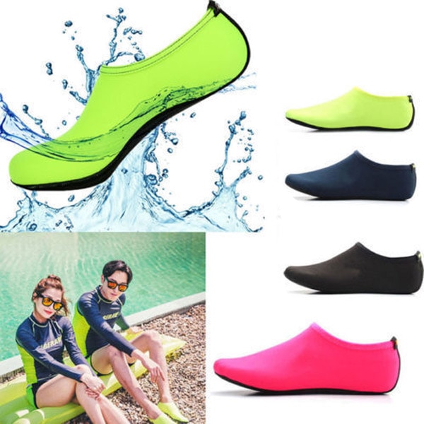 Kvinder mænd vandsko aqua sokker dykkersokker våddragt skridsikker svømme strandsko  b2 cshop