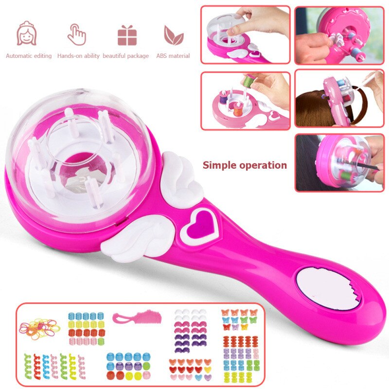 Electric Hairstyle Brader Tool Actomatic DIY Stylish Braiding Hairstyle Tool Hair Braider Tool Xmas For Girls