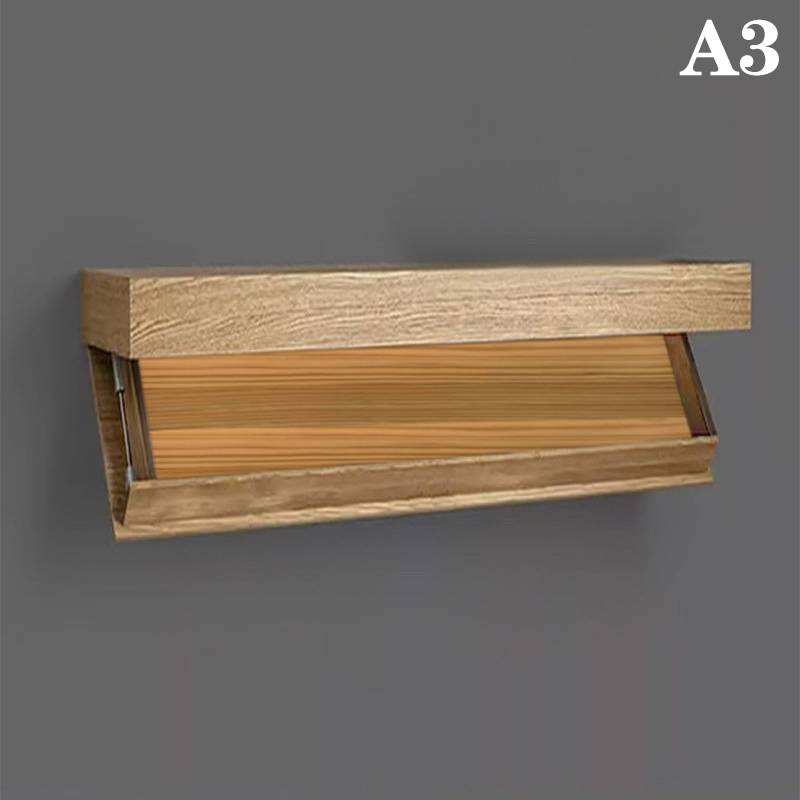 Con compartimento secreto, estante flotante oculto, almacenamiento montado en la pared, muebles ocultos, estante de con solapa mágica: Rojo
