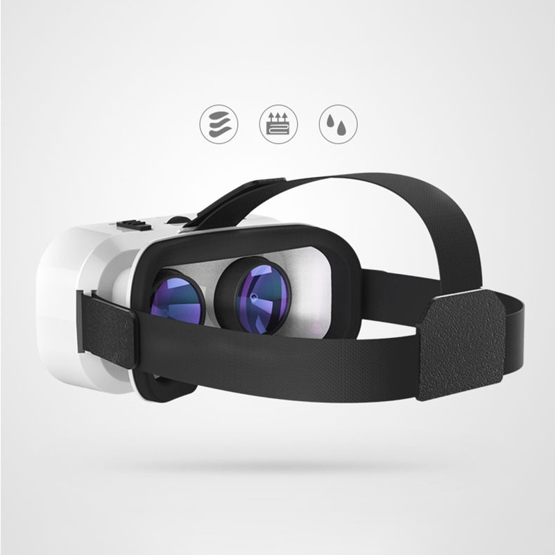 3D Glazen Doos Stereo Kartonnen Headset Helm Bluetooth Vr Virtual Reality Voor Ios Android Smartphone