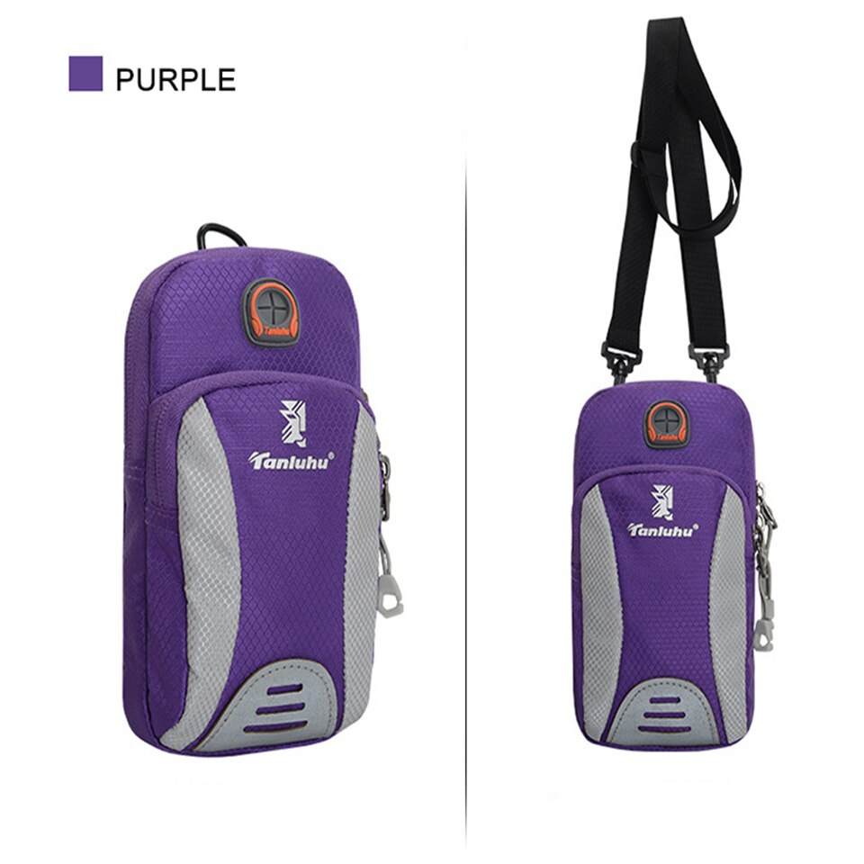 Outdoor Mobiele Telefoon Tas Running Mobiele Telefoon Arm Zak Arm Riem Sport Mobiele Telefoon Arm Mouw Schoudertas Unisex