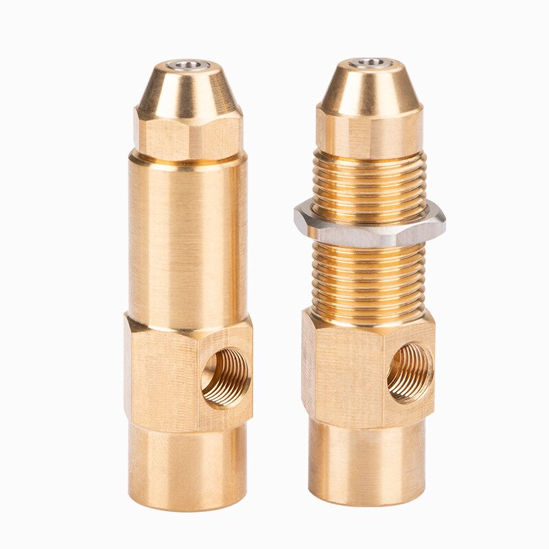 1.0Mm Afgewerkte Olie Brander Nozzle, Afgewerkte Olie Brander Nozzle Boiler Verbrandingsolie Brandstof Brood Industriële Verwarming Rvs Afgewerkte Olie Nozzle