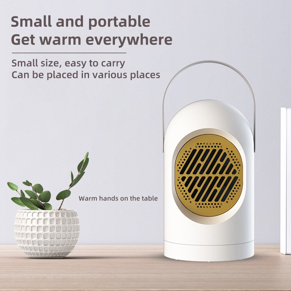 Electric Heater Wind Handy Fast Power Saving Warmer Mini Cartoon Heater Desktop Home Heater Portable Air Heater