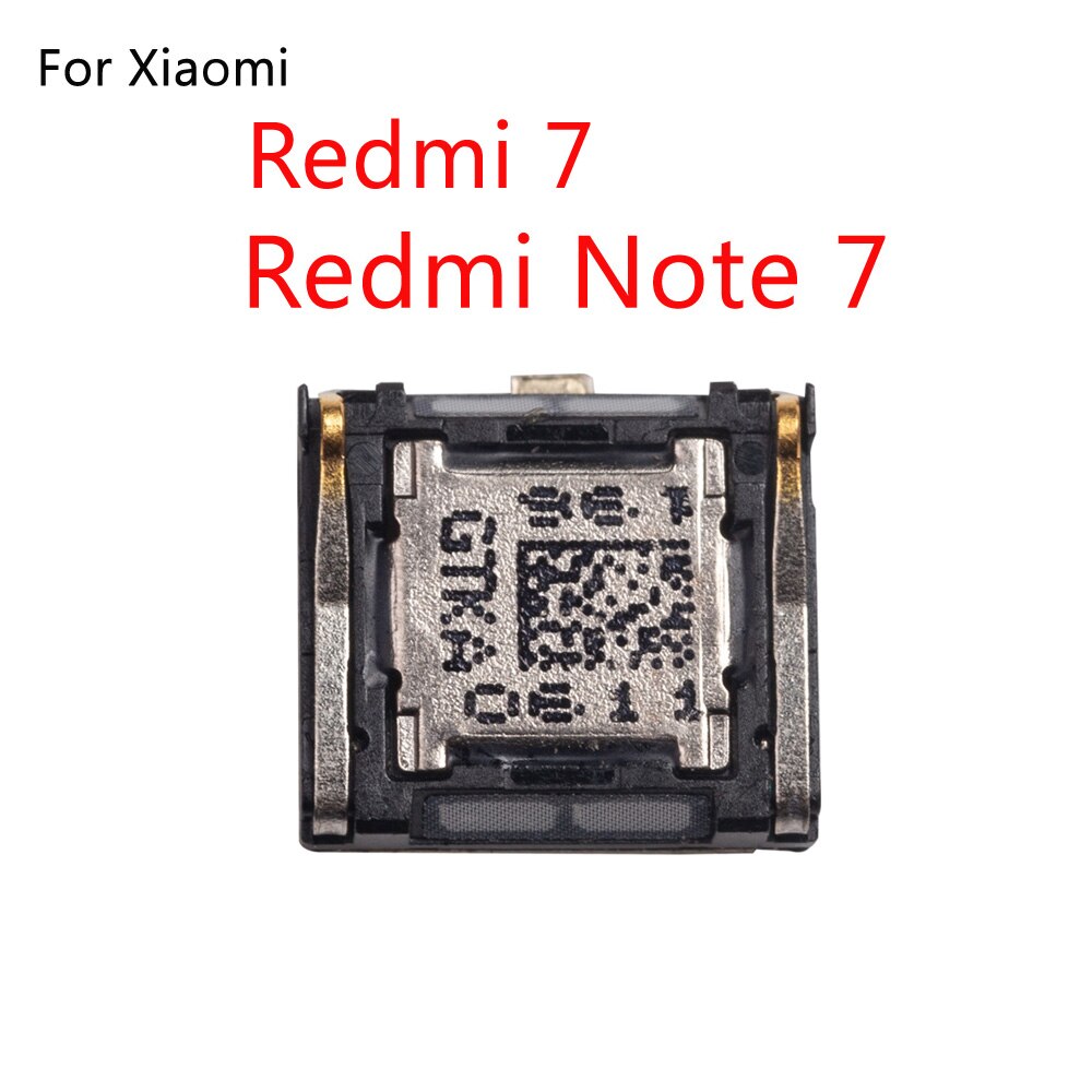 Ørestykke øre lyd top højttaler modtager til xiaomi redmi 4 pro 3 3x 3s s2 note 8 7 6 5 2 3 pro 4 4x 6a 5a: Redmi note 7
