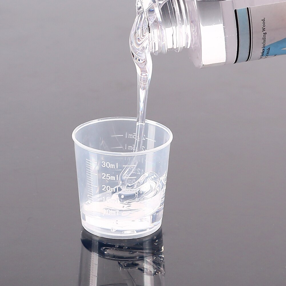 Epoxy Resin Casting Tools Kit Measuring Cup Silicone Mat Stirrer Mixing Dropper Stirring Stick Finger Cots Craft Jewelry Making