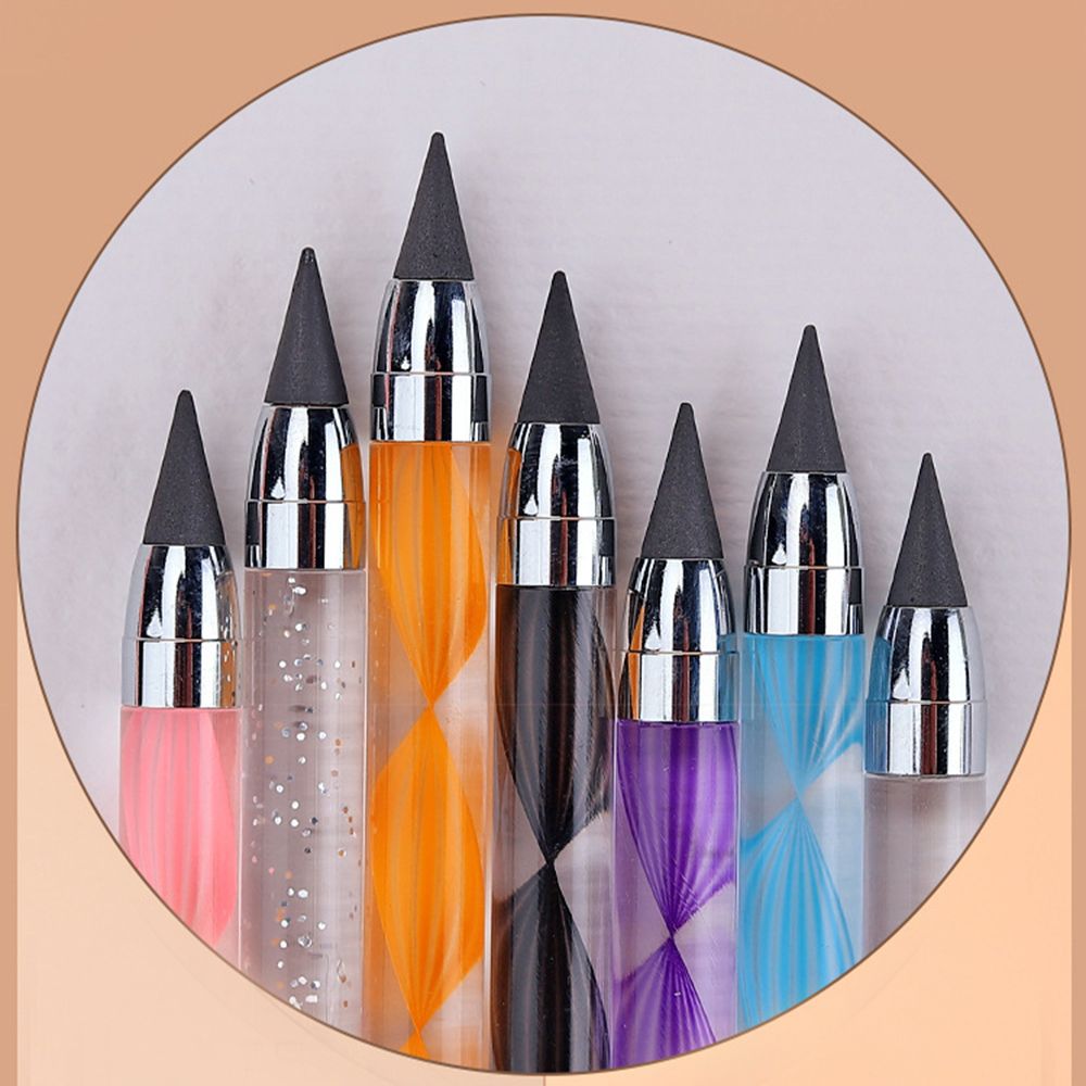1PC Everlasting Pencil Portable Everlasting Pen Reusable Erasable Replaceable Head Unlimited Writing Eternal Pencil Durable