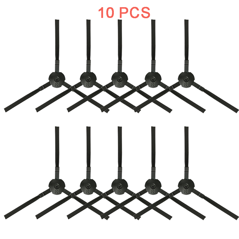 Piezas de aspiradora Robot ILIFE V7S V7 V7s pro ilife v7s plus, filtro de polvo primario, cepillo lateral principal, fregonas HEPA eficientes: Caqui oscuro