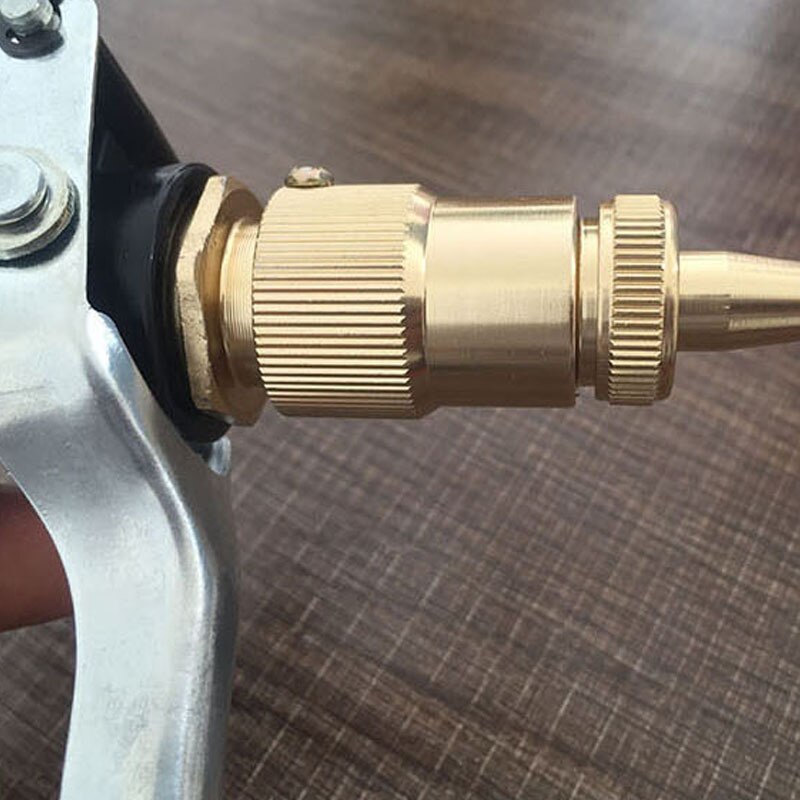 Boquilla de pulverización directa para jardín, columna de agua en forma de paraguas, con interfaz tipo pezón de Metal, de alta presión, 1 ud.