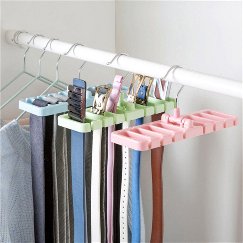 Space Saver Rotating Hanger Holder Bathroom Storage Hook For Tank Tops Bra Belts Bag Hook Closet Organization