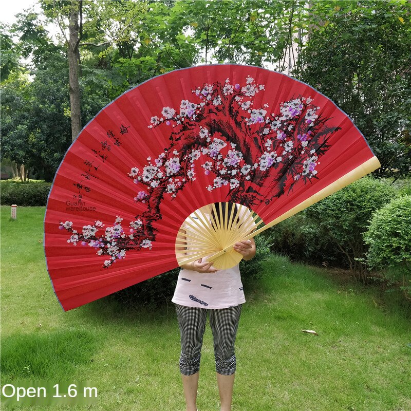 Super Grote Grote Enorme Chinese Papier Fan Decoratie Hang Muur In Nationale Douane Bruiloft Arrangement