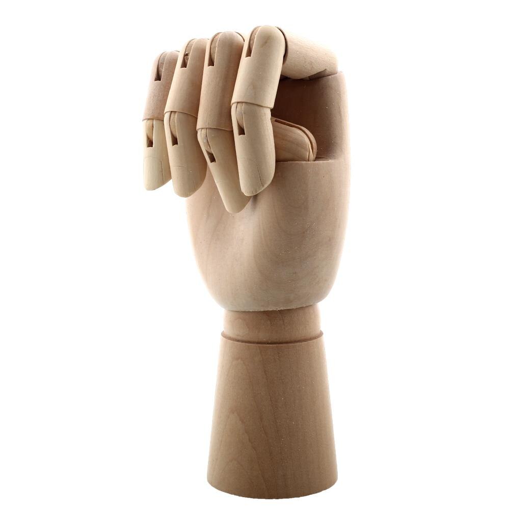 10" Wooden Artist Articulated Right Hand Art Model SKETCH Decoracao