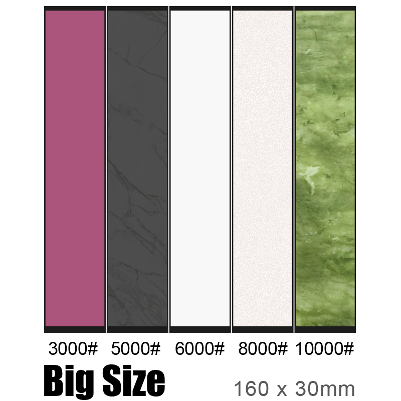 3000-10000grit sharpening stone fine Polishing Stone fixed knife sharpener Natural Grindstone knife tools: 5Pcs Set