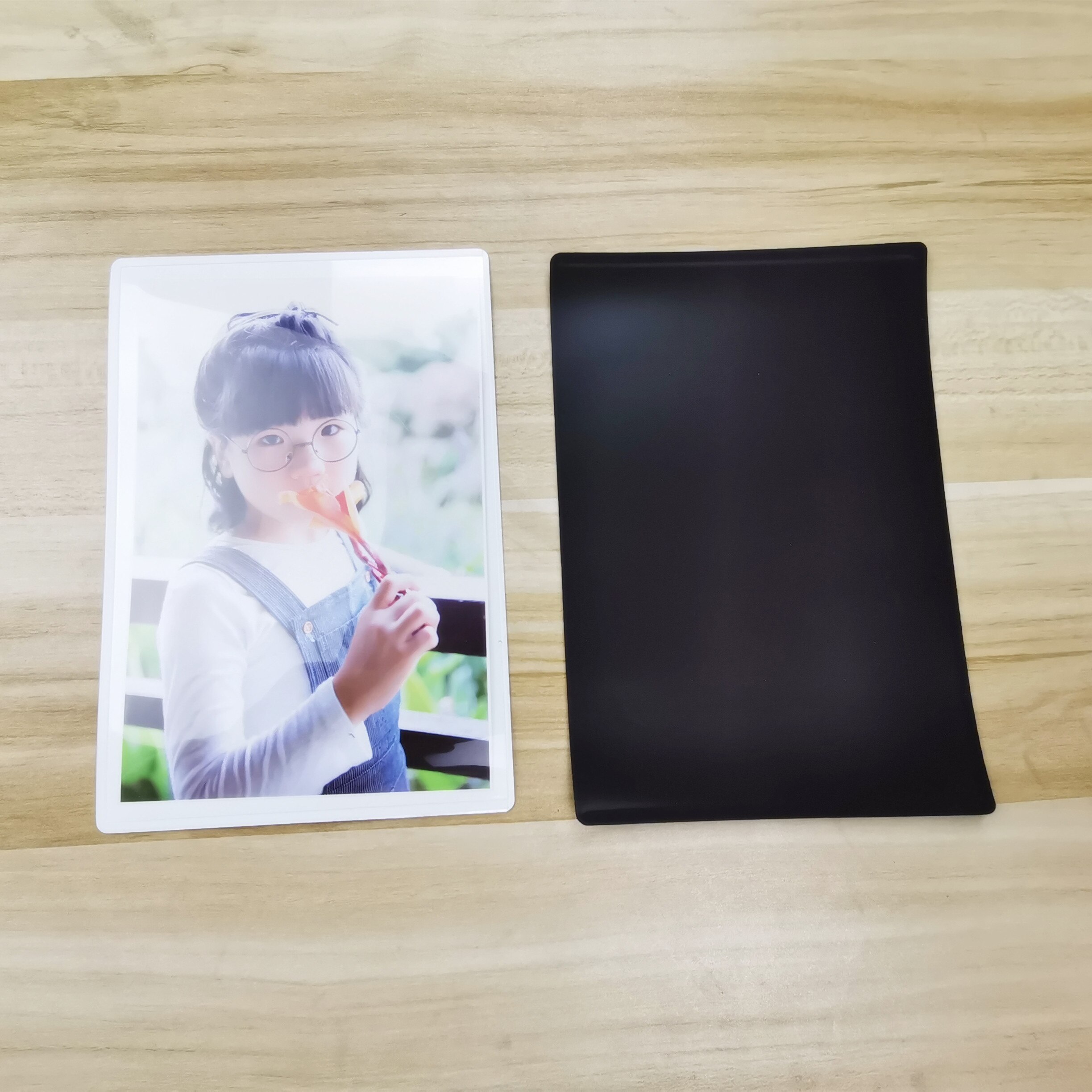 4R Pack of 24pcs ,Round Corner Magnetic Photo Frame Refrigerator, Fridge Photo Frames for fridge, Office Cabinet, Locker