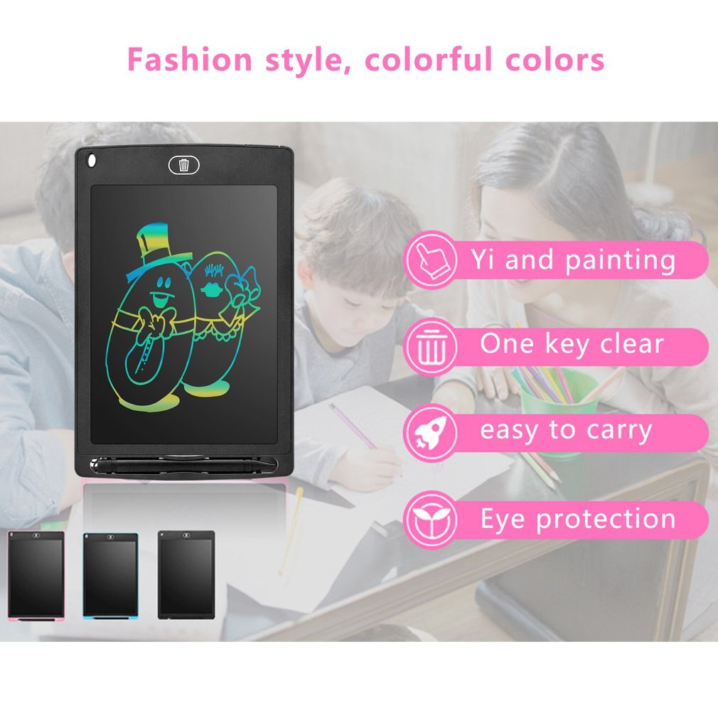 8.5-inch Portable Smart LCD Writing Tablet Electronic Notepad Drawing Graphics Handwriting Pad Ultra-thin Board