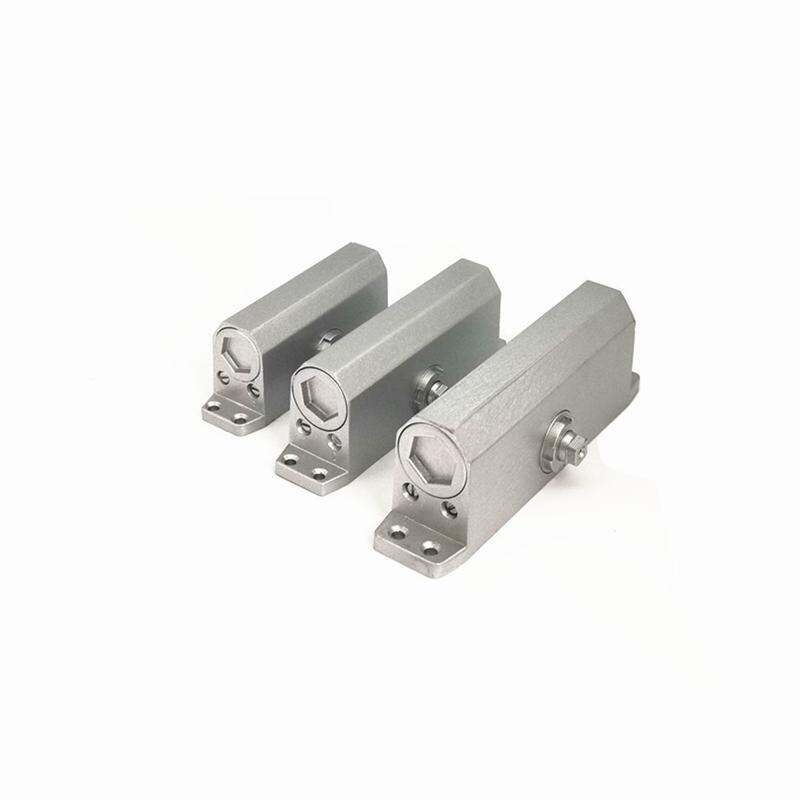 Stainless Steel Fireproof Door Closer Security Concealed Door Spring Hinge Hydraulic Spring Buffer Door Closers Hardware 45KG