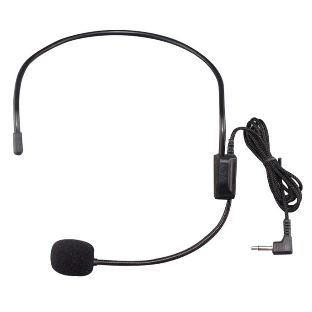 Over The Head Wear a microphone Microphone Clip for Lesson Speech Microphone Phone Earphone ear mic Class Headset Micorphone