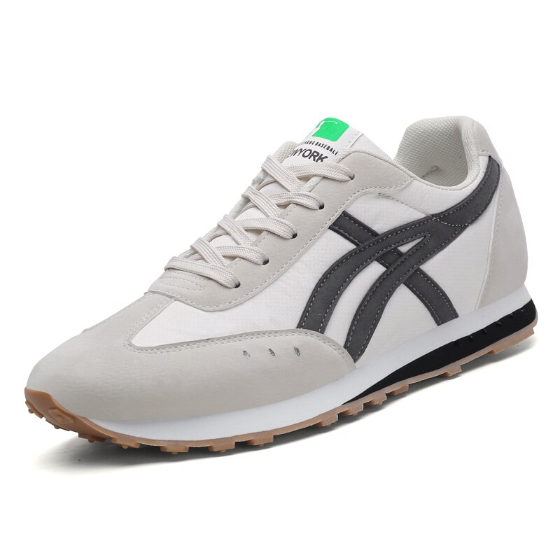 Man golfsneakers hvid beige udendørs forår sommer åndbare golfsko herre lette atletiske sneakers