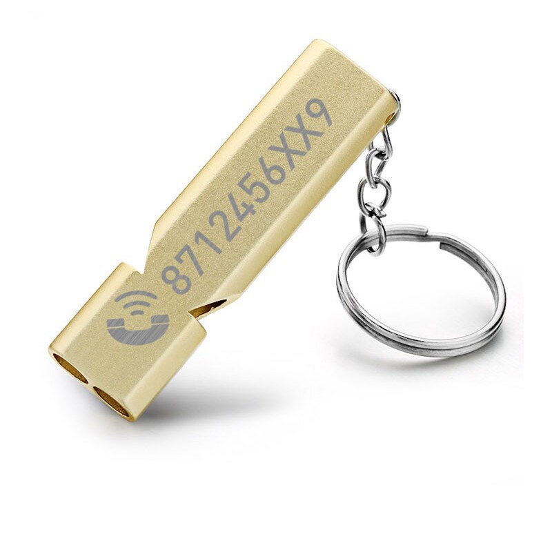 Free engraving Pet Dog Training Whistle Two-tone Ultrasonic Flute German Shepherd Training Whistle Pet Supplies Dog Whistle