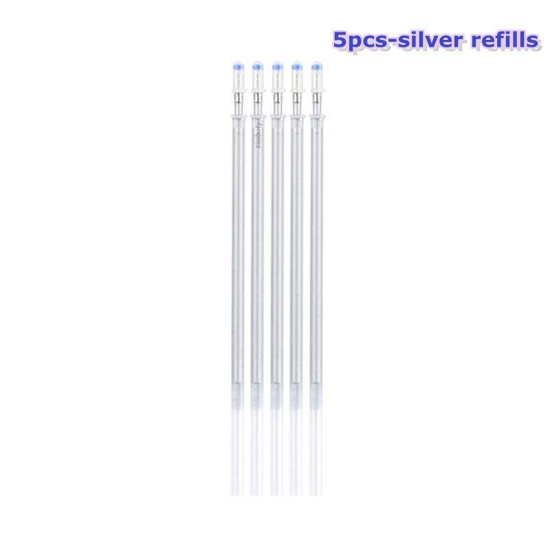 White Marker Pens Permanent Art Marker Graffiti Metalic 0.8mm Gold Silver White Gel Pen Comic Sketch Drawing Art Supplies: Red